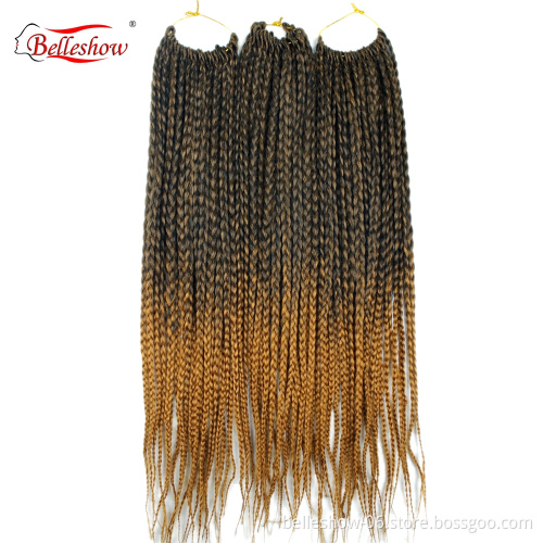 3X Box Crochet Braids cheap hair extensions  Crochet Braids   box braids   synthetic hair extensions  MOQ 1PC